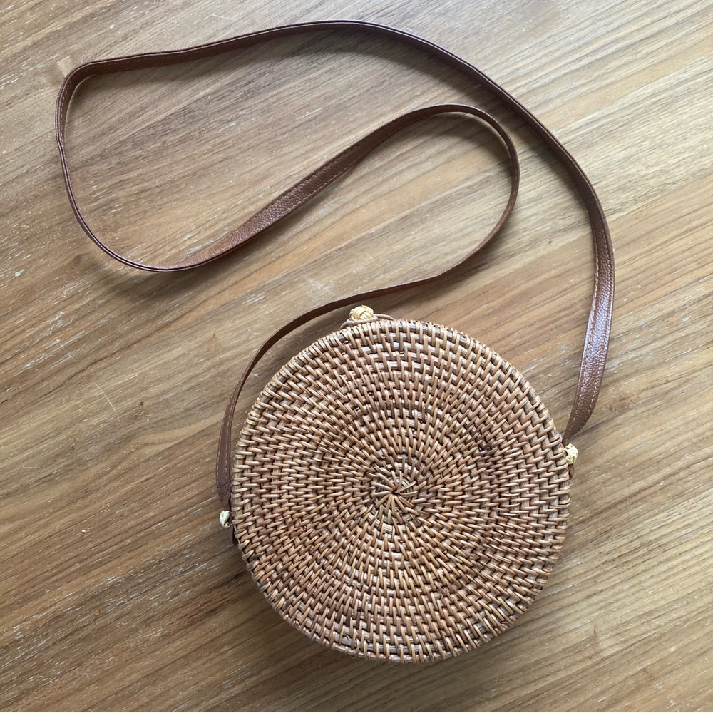 Rattan Purse